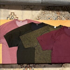 Lot of 4 Lululemon Shirts